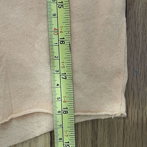 FRANK & EILEEN Tee Lab Asymmetrical Skirt Medium Orange Peach NEW Lined Casual - Picture 5 of 8